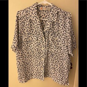 Chaus button down blouse